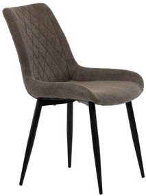 Autronic BONTEC Jedálenská stolička, hnedá, látka, DCL-218 BR2 Farba: Hnedá
