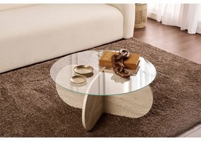 Konferenčný stolík Aeris Travertine