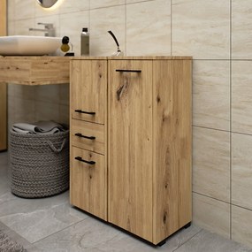 Kúpeľňová skrinka Fin S30 1D 30 cm dub - výber z 4 prevedení