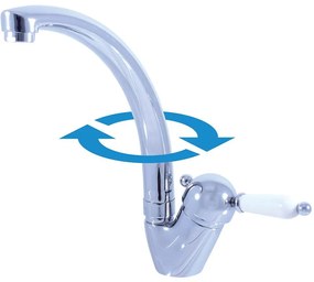 Batéria umývadlová/drezová stojanková LABE L506.0/3