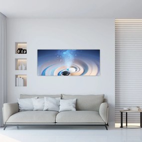 Obraz - Éterický yin-yang (120x50 cm)