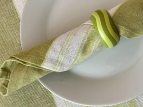 Praktický set prestierania 32x47 cm s obrúskom 40x40 cm FOOD Farba: Zelená