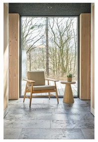 Okrúhly odkladací stolík ø 40 cm Varel – Villa Collection