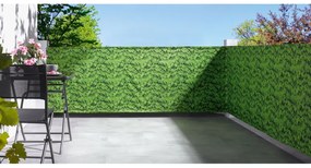 LIVARNO home Balkónová clona, 500 x 90 cm (listy) (100346403)