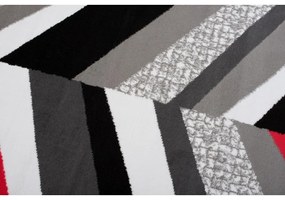 Kusový koberec PP Rico sivočervený 160x229cm