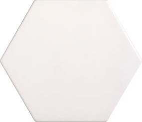 Dlažba Tonalite Examatt bianco 15x17 cm mat EXM6400