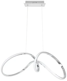 Závesné LED svietidlo Tesoro, 1x LED 48w, 4000k, ch