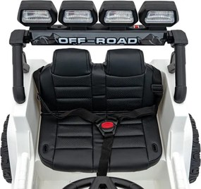 Elektrické autíčko Off-Road CLIMBER biele