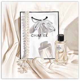 Gario Obraz na plátne Najnovší parfém značky Chanel - Svetlana Gracheva Rozmery: 50 x 50 cm