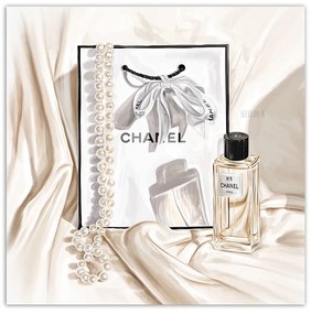 Gario Obraz na plátne Najnovší parfém značky Chanel - Svetlana Gracheva Rozmery: 30 x 30 cm