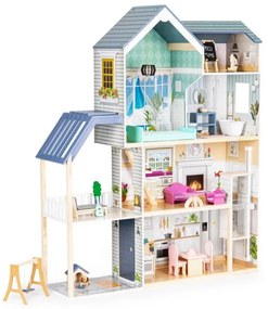 Domček pre bábiky Maya residence XXL 28 el. ECOTOYS