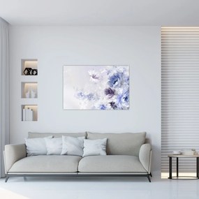 Obraz - Kvety, textúrovaná maľba (90x60 cm)