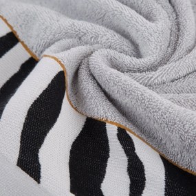 BAVLNENÝ UTERÁK EVA MINGE22 50X90 CM STRIEBORNÁ