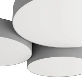 Eglo 900855-LED RGBW Stmievateľné stropné svietidlo BARBANO-Z 3xLED/7,5W/230V šedá