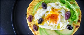 Obraz zdravej palacinky (120x50 cm)