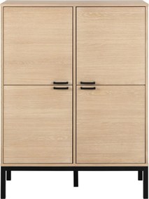 Komoda Kensington 91 cm dub bělený
