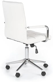 Detská otočná stolička Gonzo biela