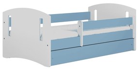 Letoss Detská posteľ CLASSIC 2 - 140/80 Modrá Bez matraca Bez uložného priestoru
