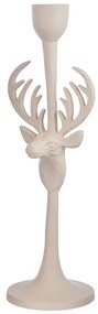 FOREST GLADE Svietnik 27 cm - béžová