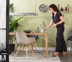 Zuiver Albert Kuip Armchair plastová stolička - Svetlosivá
