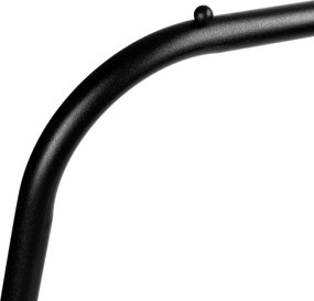 Vešiak na oblečenie v čiernej farbe LARY