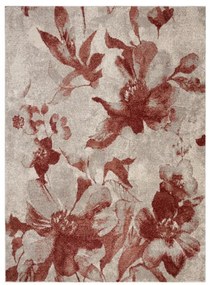 Koberec FUSION 8259 krémový / bordový