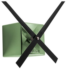 Karlsson KA5974DG dizajnové nástenné hodinyzelené, priemer 80 cm