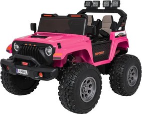 Elektrické autíčko Extreme Sport 4x4 ružové