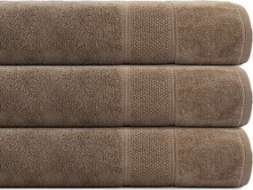 Osuška Mario Taupe 70x140 cm | Luxusná bavlnená osuška 550 gsm