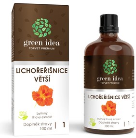 Green idea Kapucínka tinktúra - kvapky 100 ml