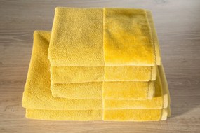 BAVLNENÝ UTERÁK LUCY10 SADA 6KS 50X90 CM HORČICOVÁ