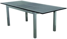 Záhradný stôl Doppler Expert 220/280x100 cm rozkladací antracit/tmavý