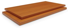 Prídavné police ku skriniam a regálom PRIMO, 2 ks, 800 x 420 mm, čerešňa