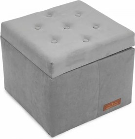 Taburetka Bunny s uškami malá rôzne farby 40x40 cm