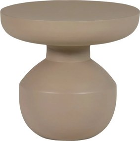 Kovový okrúhly odkladací stolík ø 45 cm Bova – WOOOD