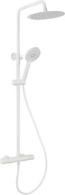 Sprchová sada DRAGOR s termostatickou batériou, matná biela