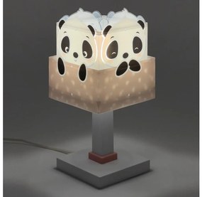 Dalber 63161S - Detská lampička PANDA 1xE14/40W/230V ružová