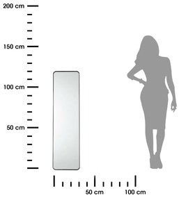 Zrkadlo Reflex, čierna