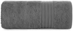 BAVLNENÝ UTERÁK AURA SADA 3KS 70X140 CM TMAVOSIVÁ