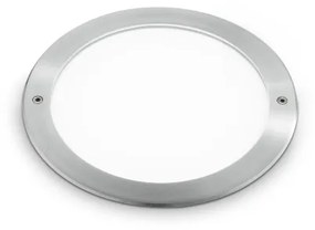 Ideal lux 325729 OUTDOOR TAURUS WIDE ROUND vonkajšie zápustné svietidlo do zeme LED 21W 2700/1230lm 3000K IP67 oceľ