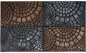 Bo-Ma Trading Gumová rohožka Ornaments , 45 x 75 cm