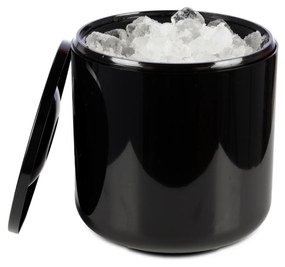 Bar@drinkstuff Plastové izolované vedro na ľad čierne 4l