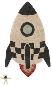 Bavlnený detský hrací koberec 85x135 cm Rocket – Lorena Canals