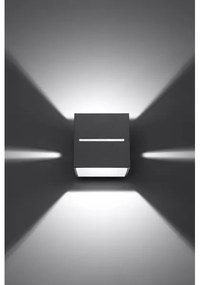 Nástenné svietidlo LOBO 1xG9/40W/230V šedá