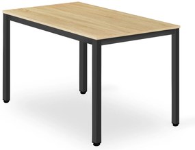 Jedálenský stôl s doskou v dekore dub TESSA 120x60
