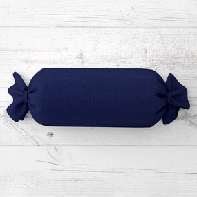 Biante Vankúš valec bonbon Rongo RG-084 Námornícka modrá 15x80 cm