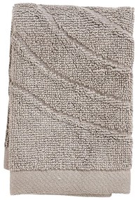 Sivobéžový froté bavlnený uterák 30x30 cm Time – Zone