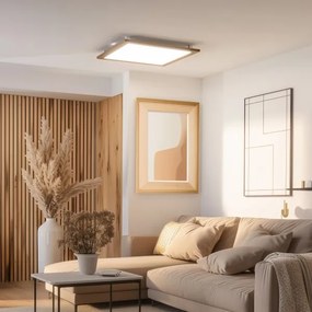 Brilagi - LED Stmievateľné svietidlo SLIMFRAME WOOD LED/58W/230V 64x64 cm + DO