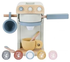 Little Dutch - Detský drevený kávovar s príslušenstvom MINI