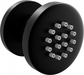 Mexen bočná nástenná tryska, čierna - 79361-70